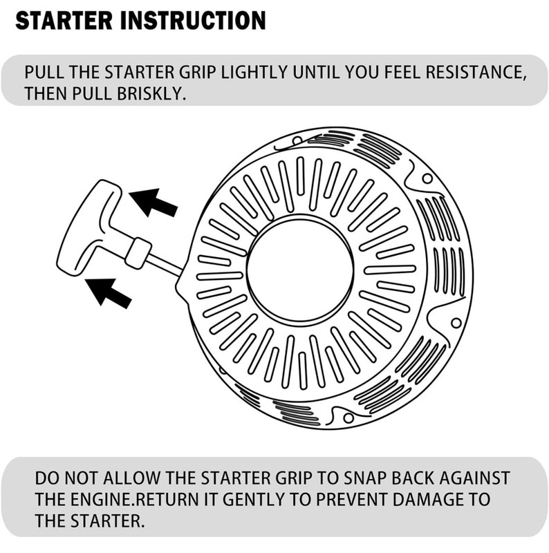 Pull Start Starter Recoil Cover For Honda GX340 GX390 11HP 13HP gallery