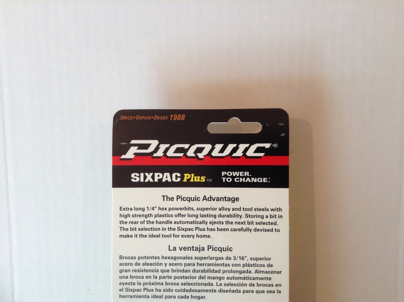 PICQUIC SIXPAC Plus Screwdriver Multi Bit with 7 Hex Powerbits - "Gecko Green" gallery