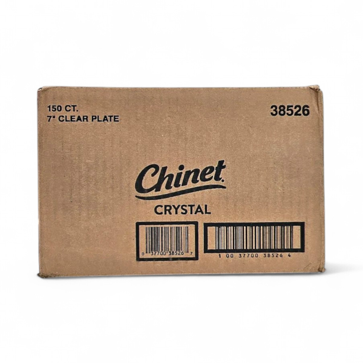 Chinet Crystal Clear Plastic Dessert Plate, 7" - 150 Count gallery