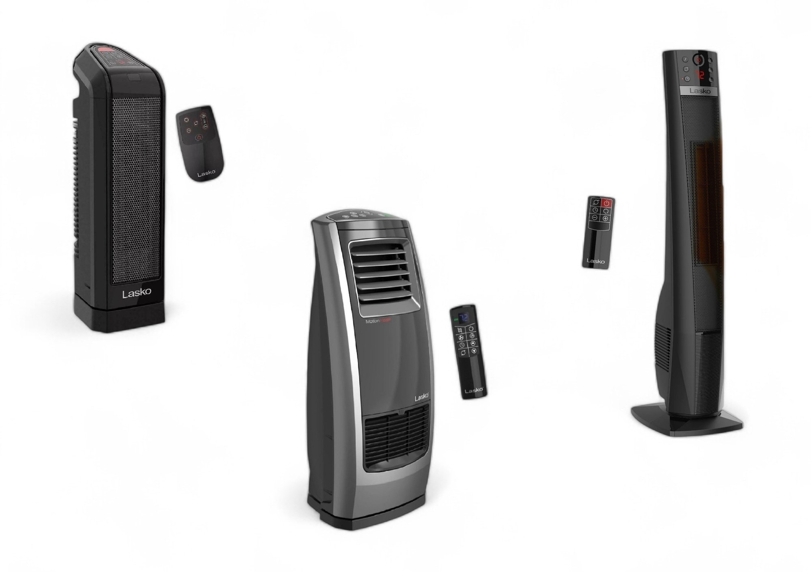 Lasko 15.75", 22" and 32" Ceramic Tower Space Heater 1500 watts gallery