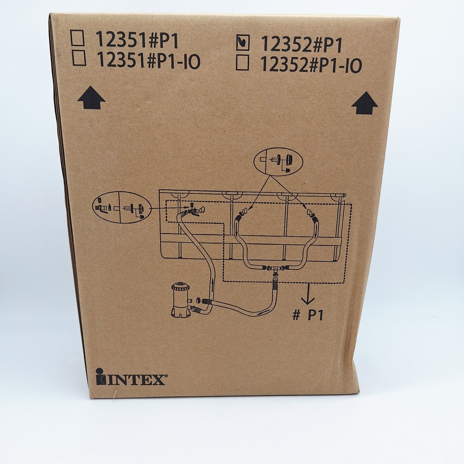 Intex 12352 #P1 Accessory Box for Above Ground Pools NEW Hoses and Attachments gallery