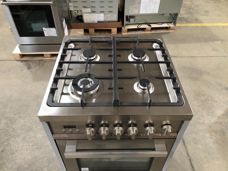 24 in. Gas Range, 4 Burners, Stainless Steel (OPEN BOX, COSMETIC IMPERFECTIONS) gallery
