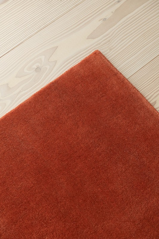 Grand - Brick Red, Hand-Tufted Wool Soft Area Rug Carpet, 5x8, 6x9, 8x10, 9x12 gallery