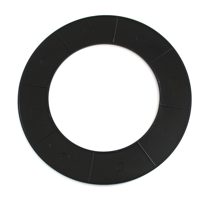 JSP Manufacturing Plastic 4.25" Light Trim Goof Ring for 4" 4 Inches, Black gallery