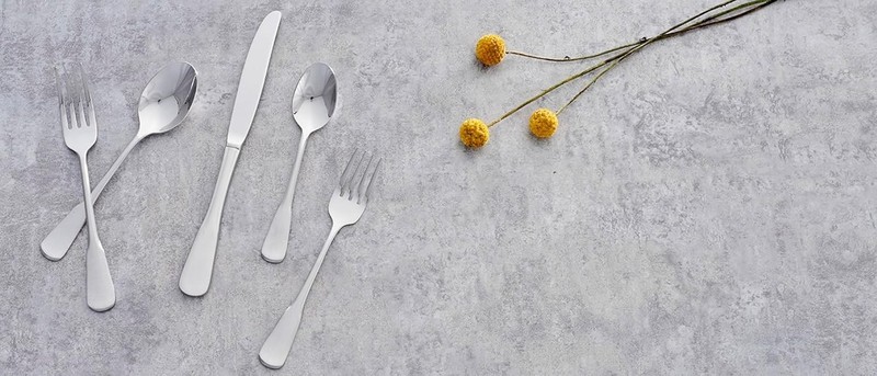 Silverware Set Dinner Forks 4-PCS Flatware Set gallery