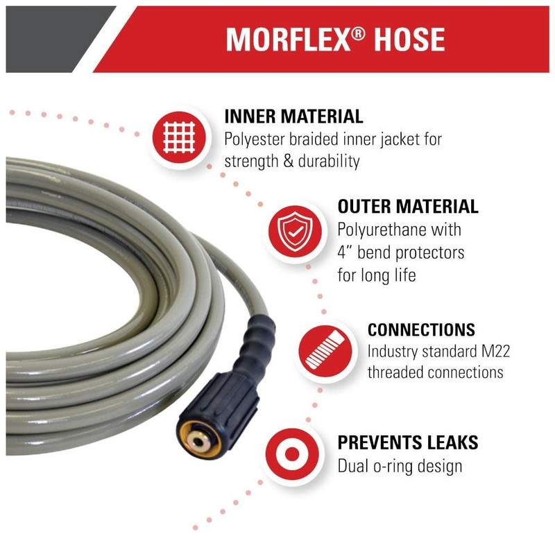 Simpson 41109 Simpson MorFlex 50-Foot (5/16") 3700 PSI High gallery