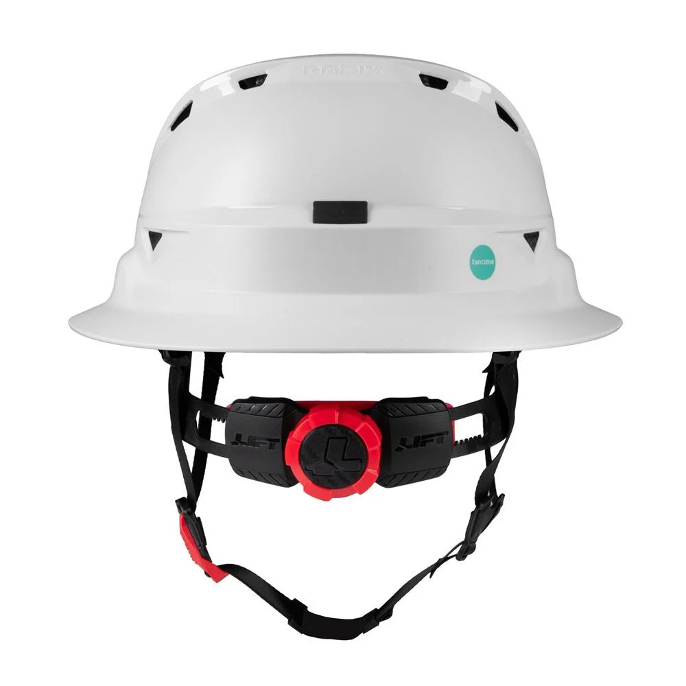 Lift Safety Radix Type 2 Full Brim Hard Hat, Vented, White gallery