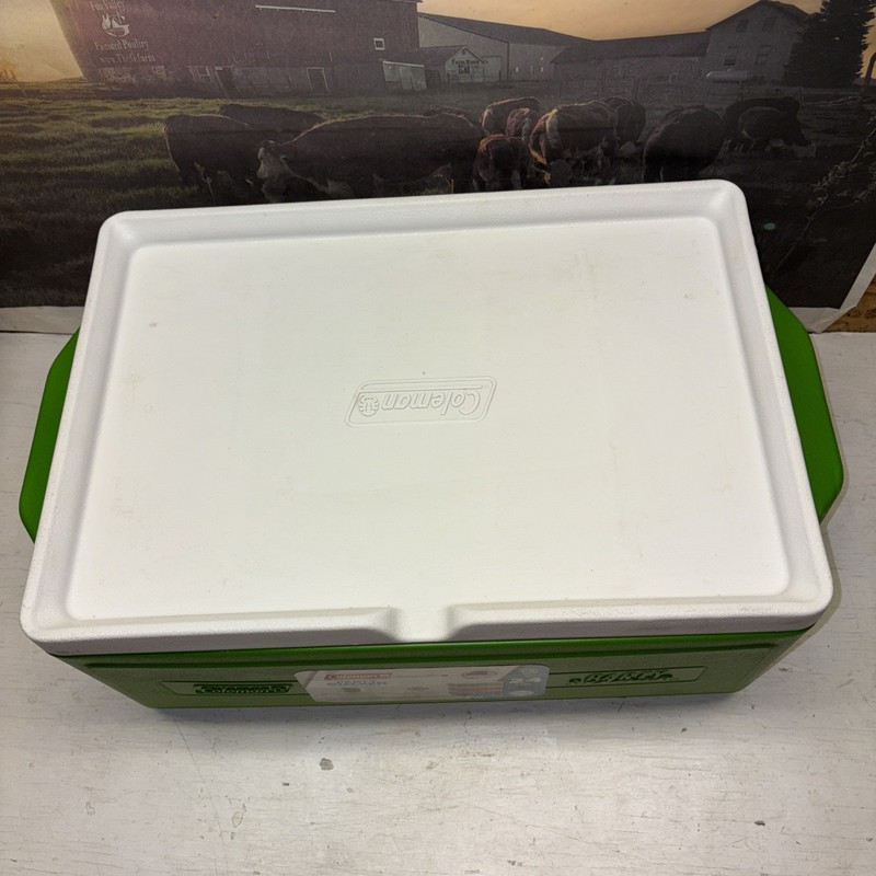 Coleman Party Stacker Cooler model 6225 Coleman 24 Can Cooler Green gallery