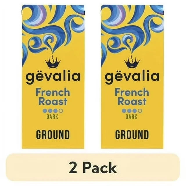 (2 pack) Gevalia French Roast Ground Coffee, 12 oz. Bag gallery
