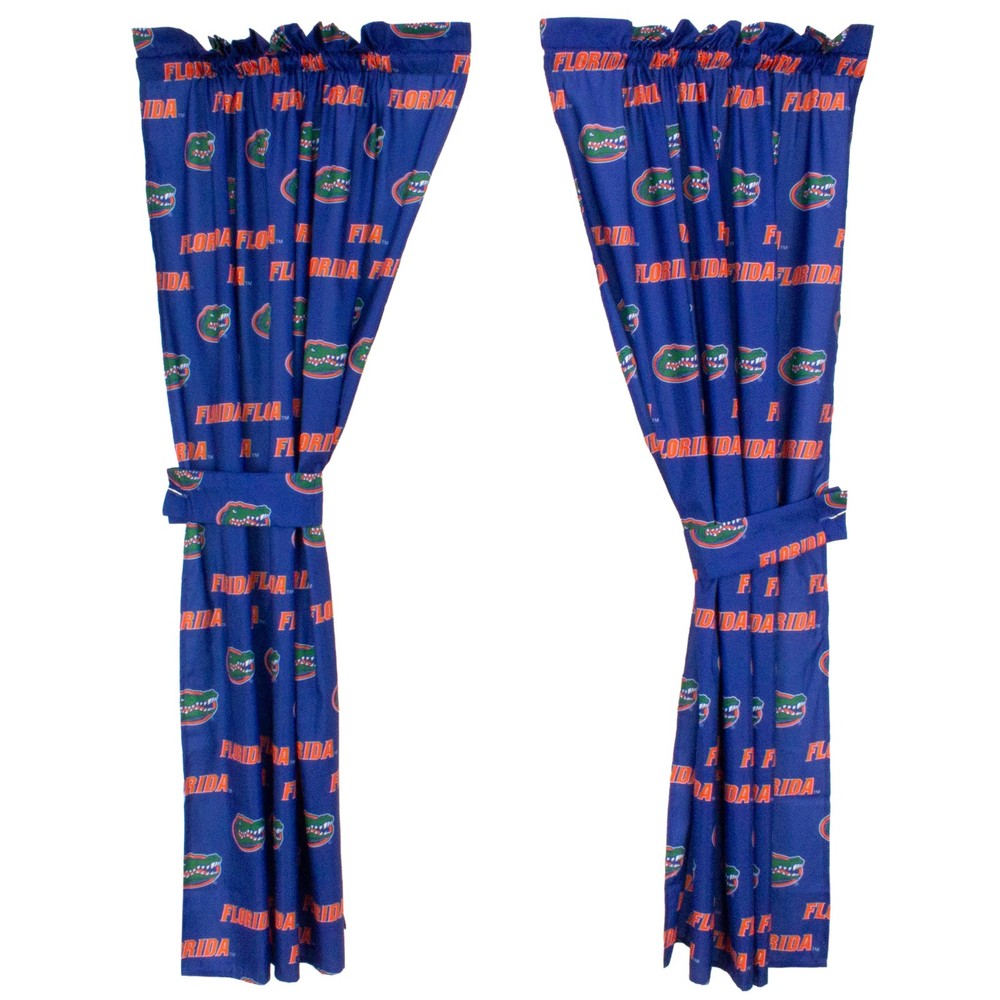 College Covers Everything Comfy Florida Gators Curtain Panel Set, 2 Panels, 2 Ma