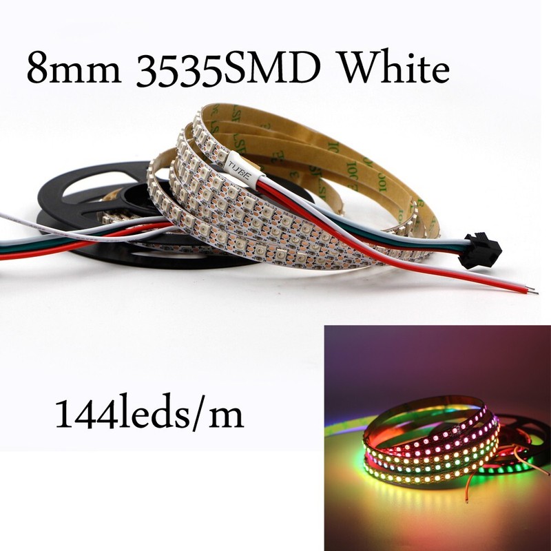 WS2812B LED Strip Individual Addressable Light 144Pixels/m SMD 5050 RGB DC5V gallery