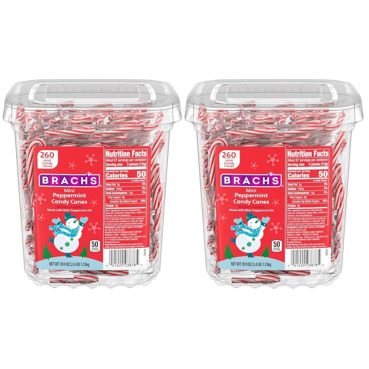Brach's Mini Candy Canes, 260ct Stocking Stuffers gallery