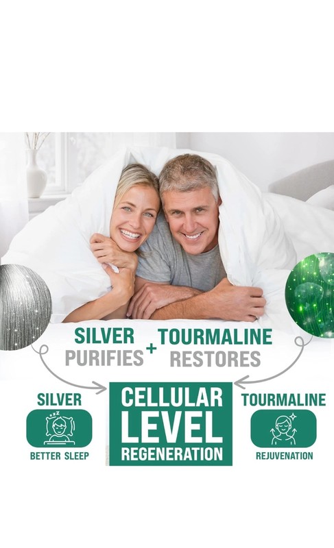 Fitted Grounding Sheets, 22% Silver Fiber, Tourmalin Cotton, MADE IN USA gallery