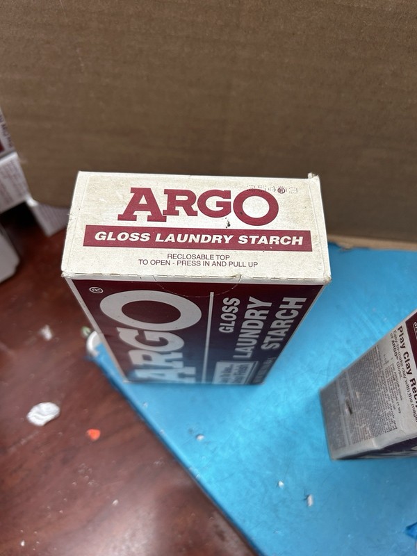Argo Gloss Laundry Starch 2 Pack No Date Stained Boxes gallery