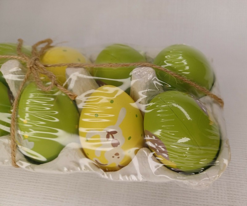 10 Plastic Decorated Easter Eggs Hanging Decorations gallery