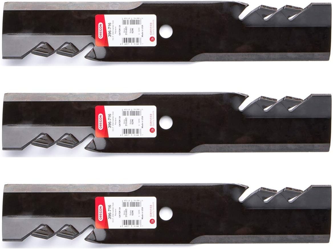 Oregon 3 Pack 396-716 Gator G6 Mower Blade Fits Ariens 0027300 04919100 04920600 gallery