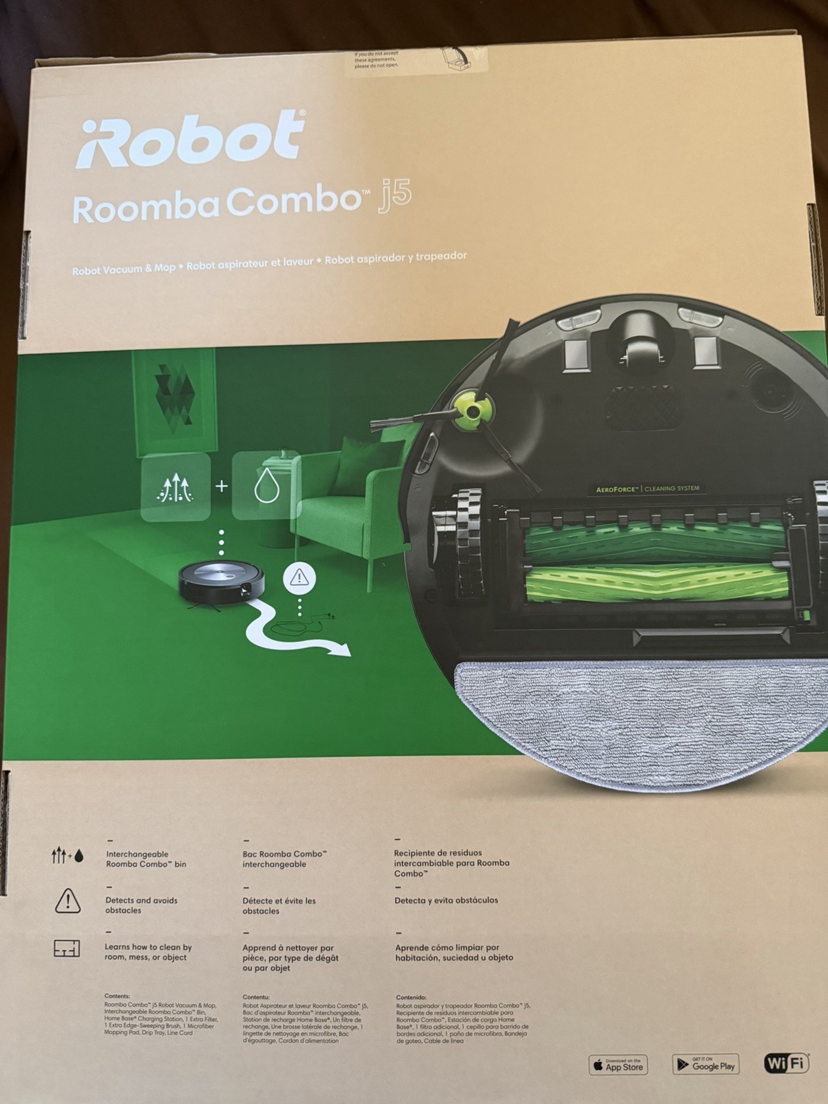 *NEW & SEALED* iRobot Roomba j5 Robotic Vacuum Cleaner - (J517020) gallery