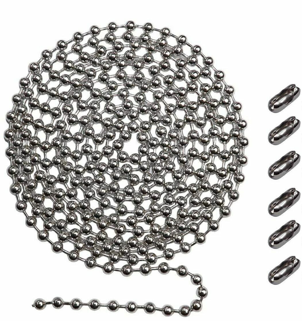 Ceiling Fan & Light Pull Chain Extension w/ Connectors - Cut to Size - US Ship gallery