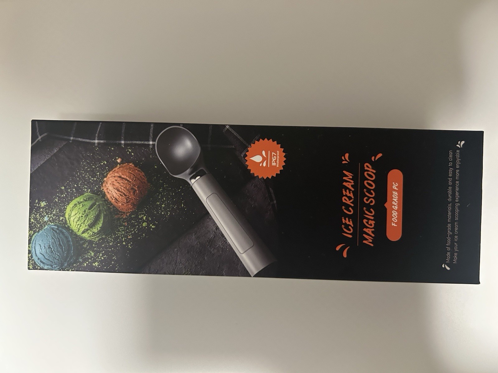 Ice Cream Magic Scoop Rechargeable Heated USB-C Electric Ice Cream Scoop gallery