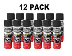 Rust-Oleum 248657-6PK Rubberized Undercoating Spray, 15 oz, Black, 6 Pack