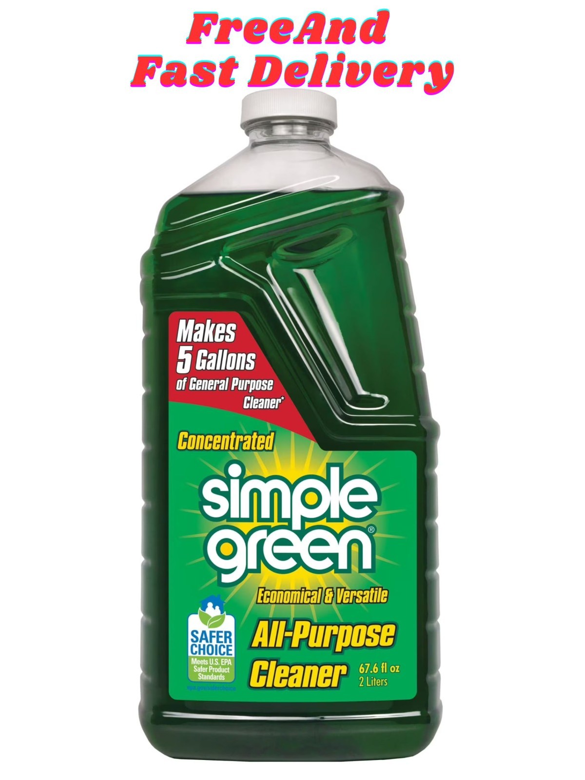 Simple Green All-Purpose Cleaner Refill, 67 oz FREE SHIPPING New gallery