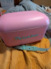 POLARBOX – Bright Pink Teal Classic vintage retro 13 quart cooler