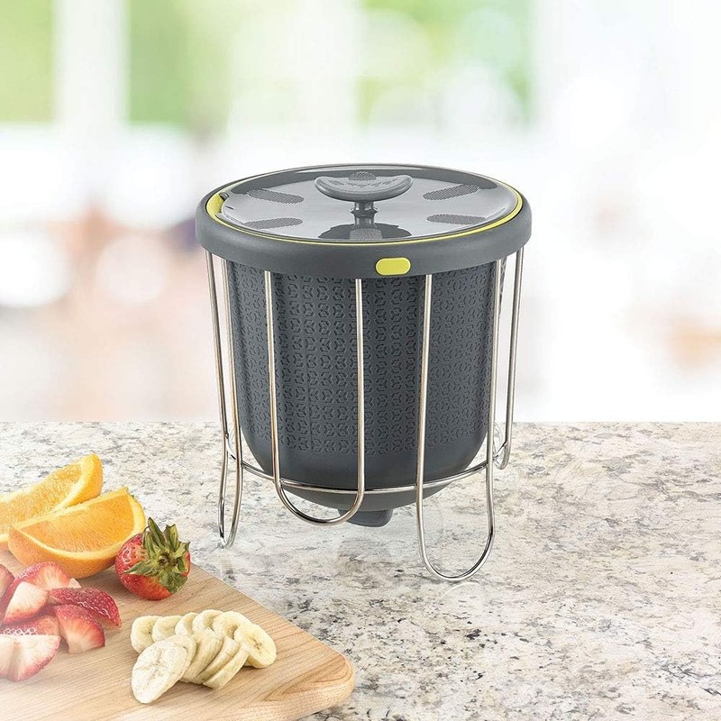 Kitchen Composter-Flexible Silicone Bucket inverts Emptying & Cleaning no Need gallery