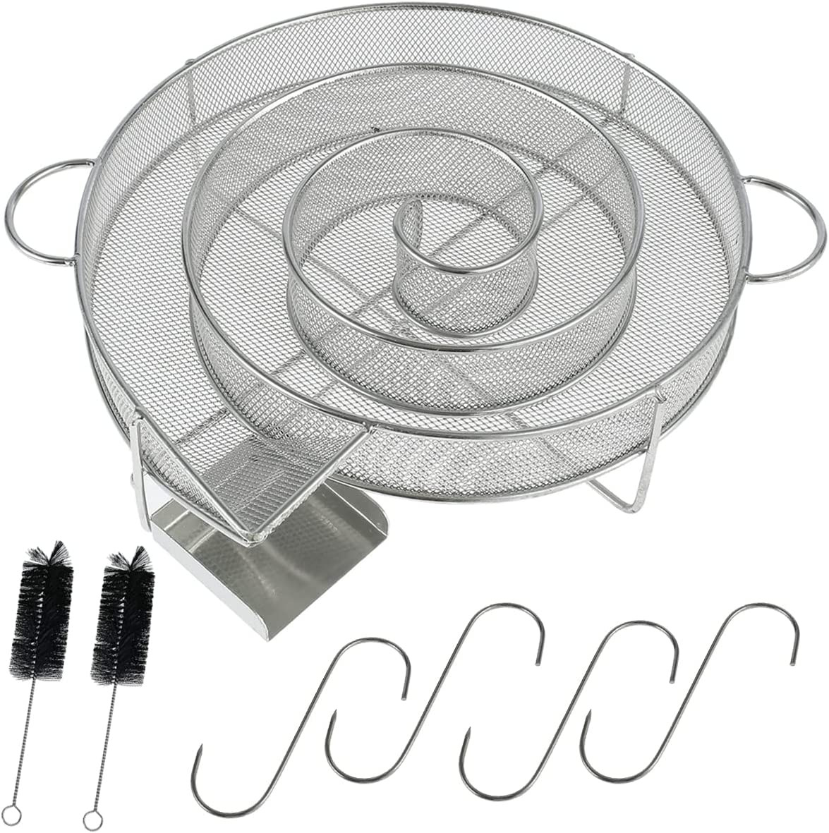 Cold Smoke Generator for BBQ Grill or Smoker Wood Dust Hot and Cold Smoking Salm gallery