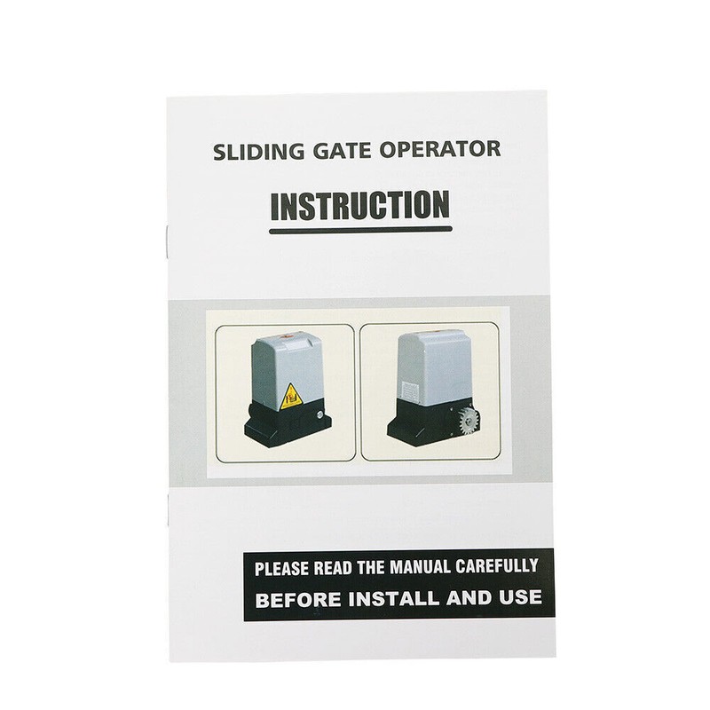 1400LBS Automatic Sliding Gate Opener Electric Door Operator&Remote Control 370W gallery