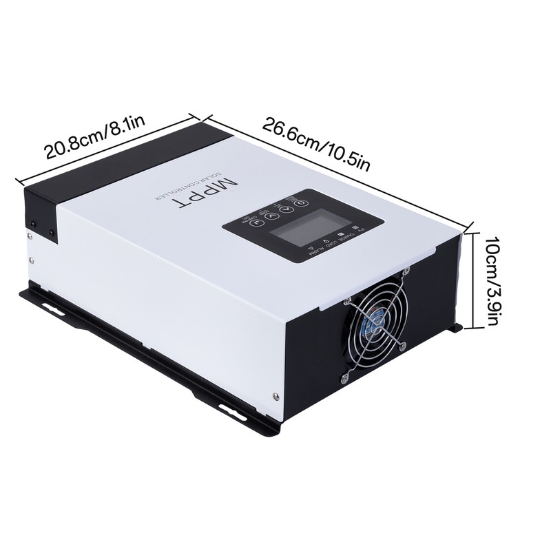 MPPT Solar Charge Controller 12V 24V 36V 48V 60V 72V 84V 96V Battery System 120A gallery