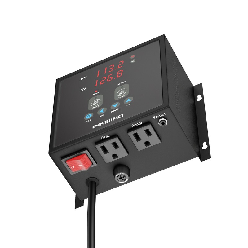 Inkbird Temperature Controller Heat Pump Pre-wired Thermomstats Home Brew Wine gallery