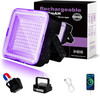 Rechargeable 5000Mah LED Black Light, 120 UV Led, IP65 Waterproof & Magnetic, Lo gallery