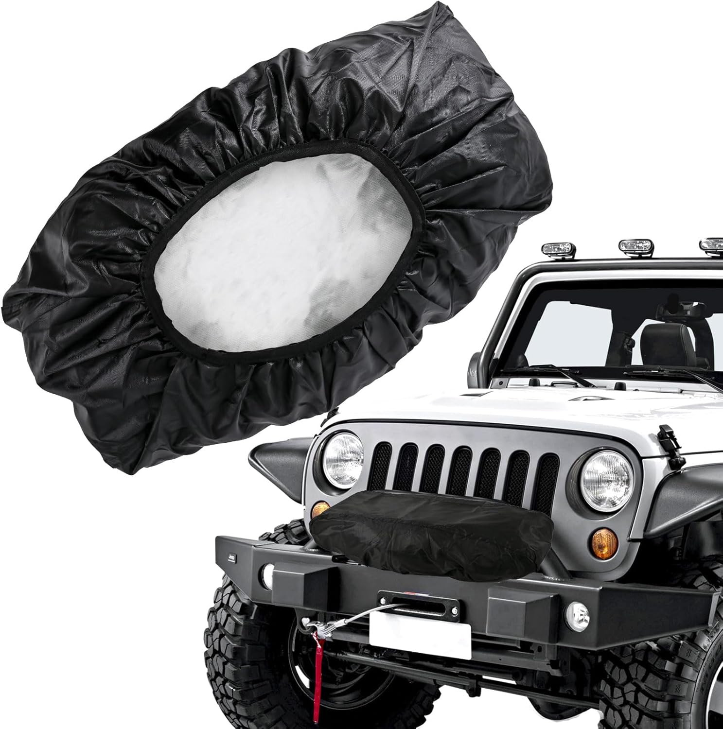 Winch Cover Winch Cover Waterproof Heavy Duty 600D Oxford Fabric Winch Covers gallery