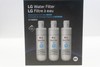 GENUINE OEM Water Filter LG LT1000P3 - 3 Pack New in Box ADQ747935 NIB SEALED gallery