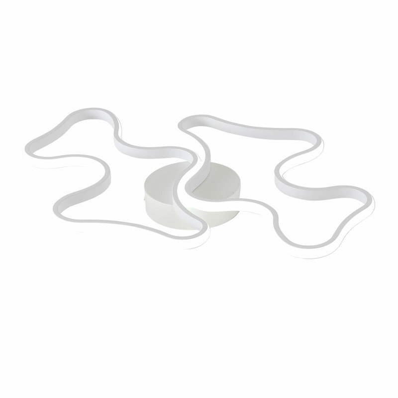 Ceiling Light Modern Cloud Style Flush Mounted LED Lamp for Indoor Decoration US gallery