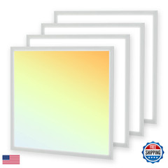Oukeeto 2X2 Ft Led Flat Panel Light 45W 5625Lm 3000K/4000K/5000K Color