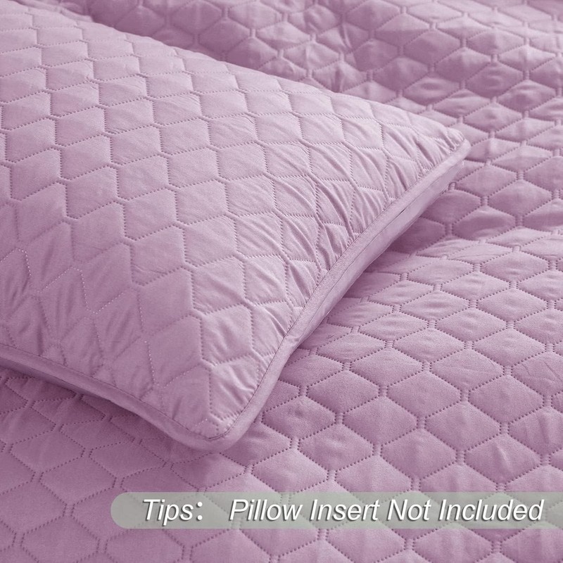 Reversible Full Queen Quilt Bedding Set W/ Pillow Shams Lightweight Quilts Queen gallery
