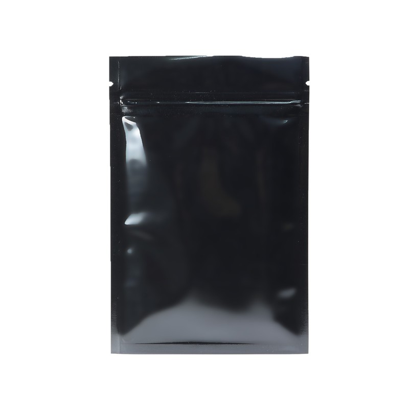 Black Barrier Resealable Snack Storage Bags Gram Oz Eighth Quarter Half Size gallery