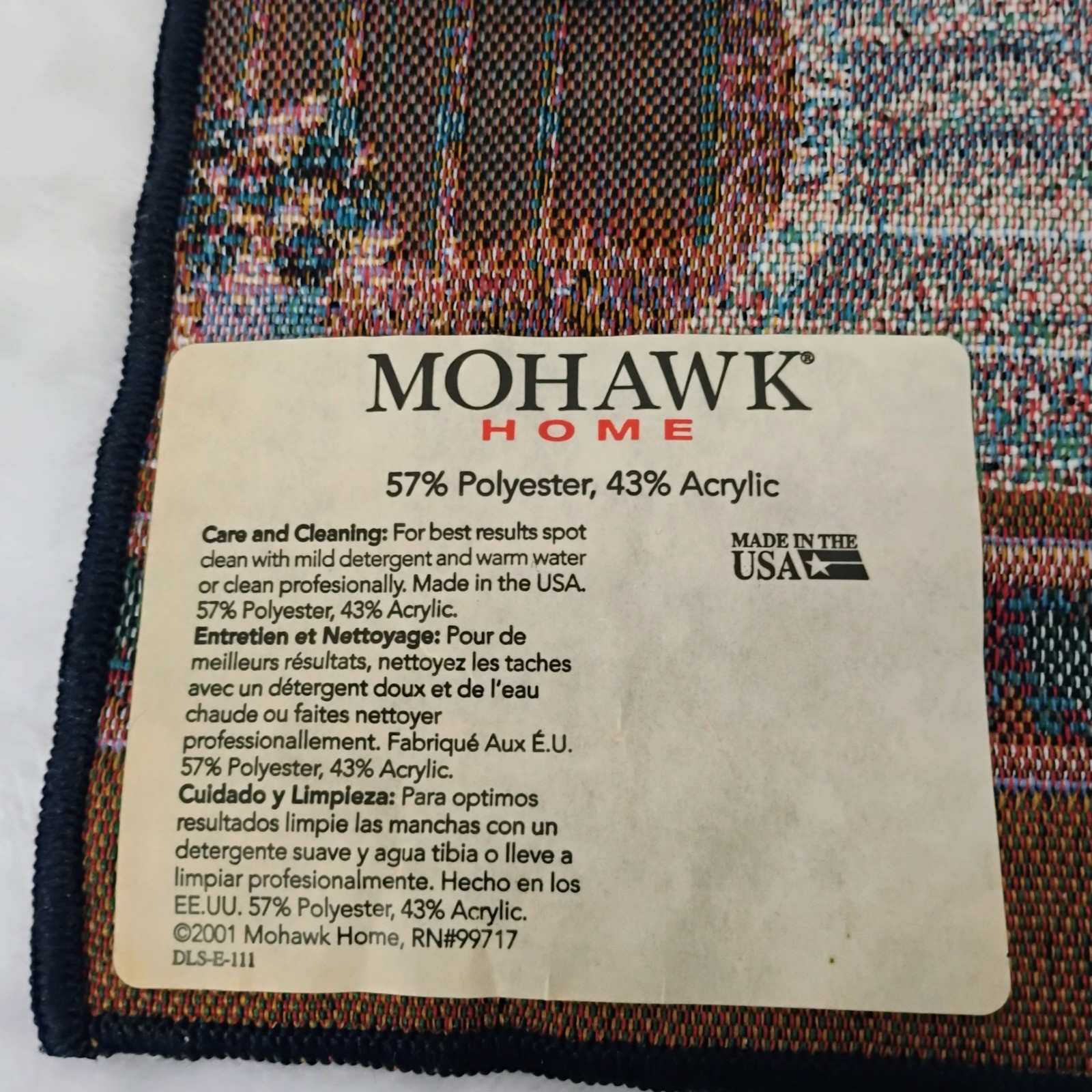 Mohawk Home Proverbs Tapestry Wall Hanging Vintage Garden Hearts Religious W gallery