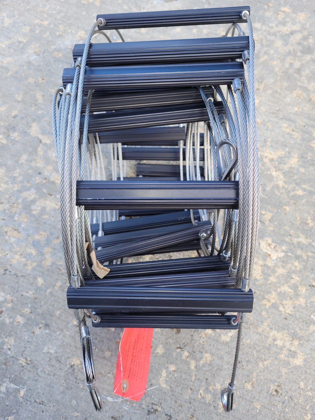 35ft Cable Fire Escape Ladder Emergency 35 foot Portable gallery
