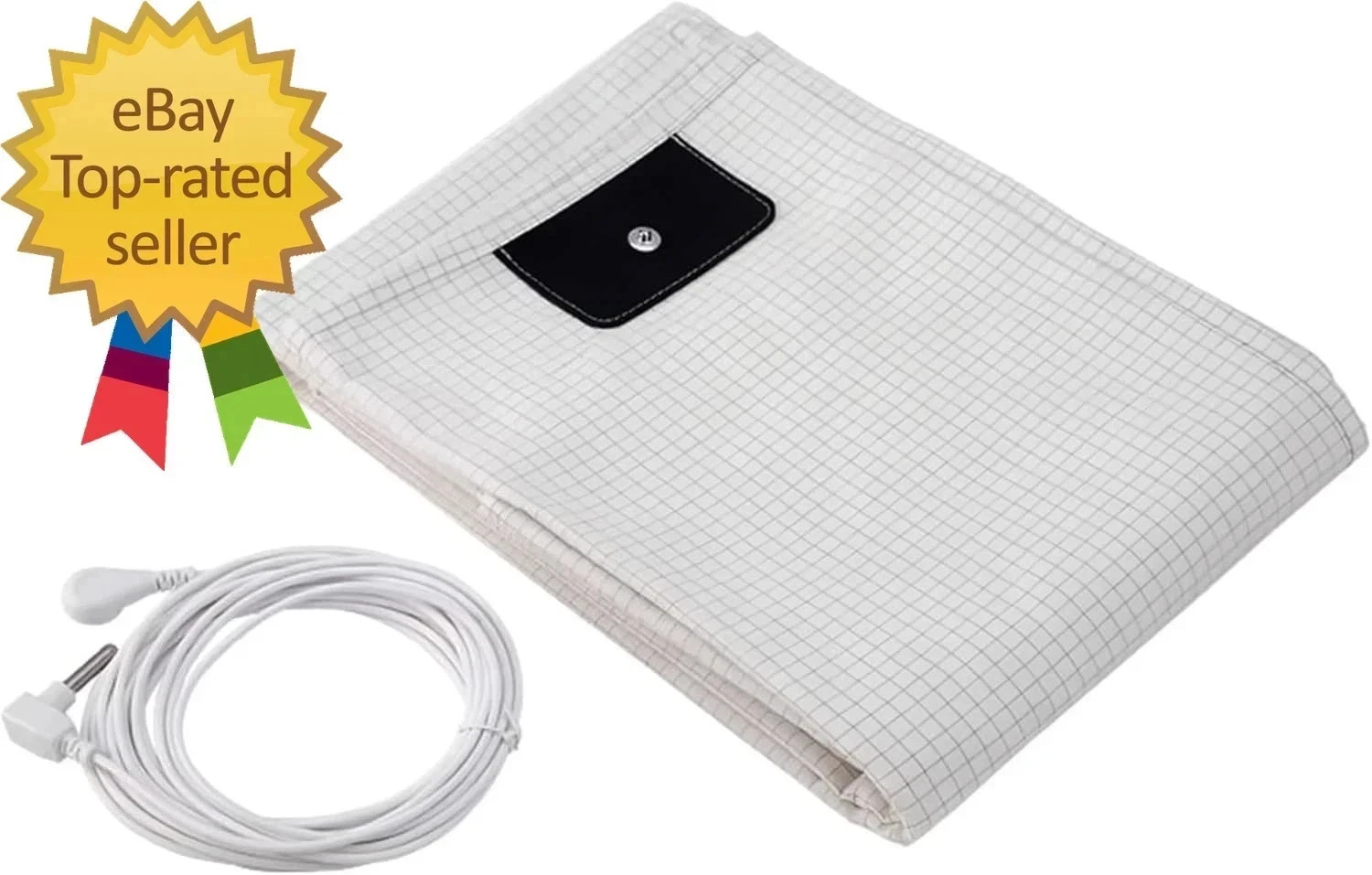 Grounding Sheets Grounding Well Bed Sheets10% Silver Fiber Grounding Flat Sheet gallery