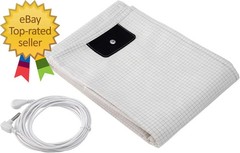 Grounding Sheets Grounding Well Bed Sheets10% Silver Fiber Grounding Flat Sheet