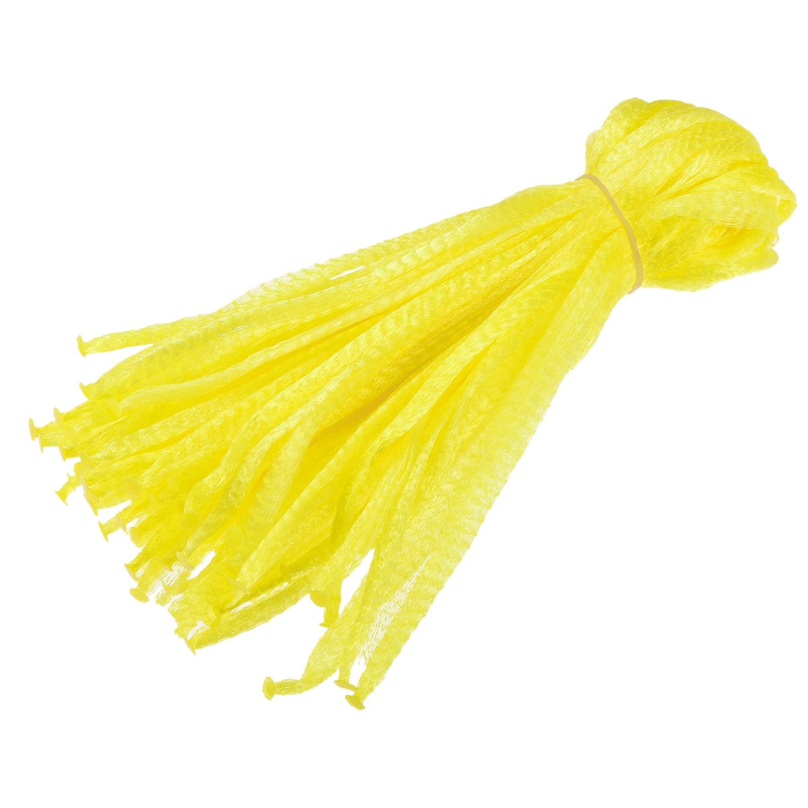 Watermelon Nets 23.62 Inch Hanging Melon Hammocks Bag for Garden Yellow 50 Pack gallery