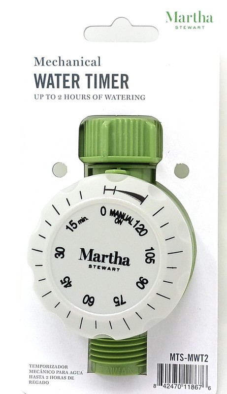 Martha Stewart Mechanical Water Timer Up To 2 Hours Of Watering gallery