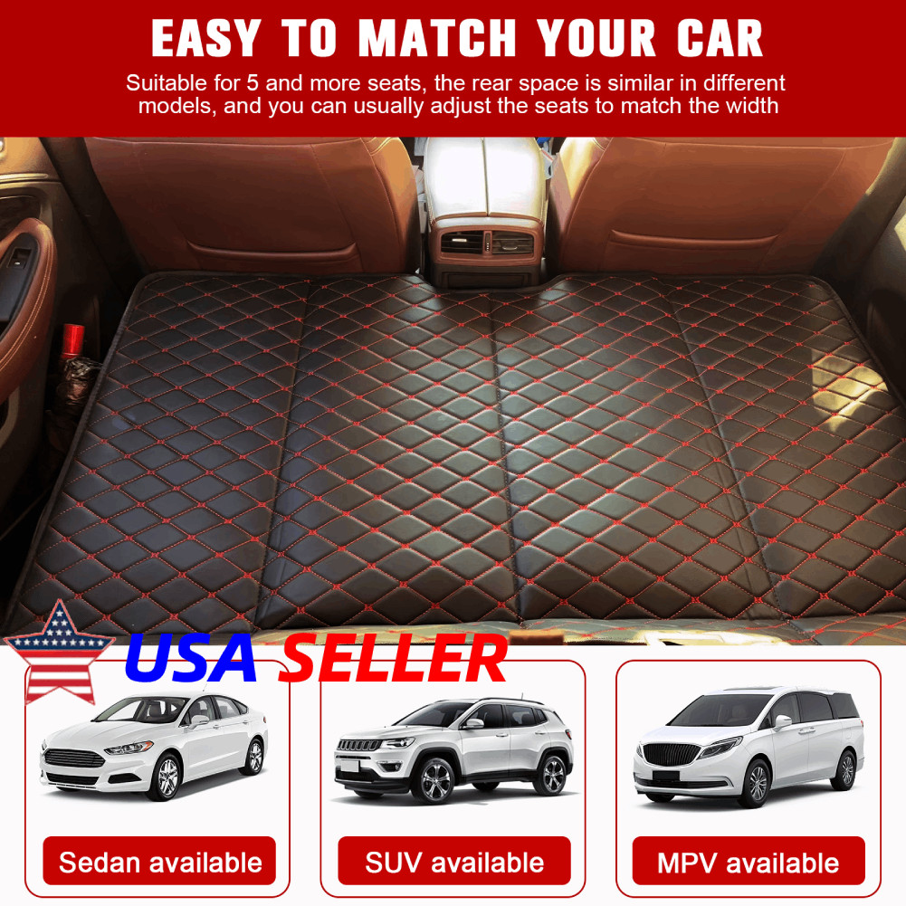 Non Inflatable Car Mattress Folding SUV Portable Camping Sleeping Back Seat Bed gallery
