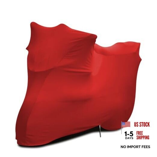 Indoor Motorcycle Cover, Soft Stretch Elastic 3XL(116 x 43 x 55 inches) gallery