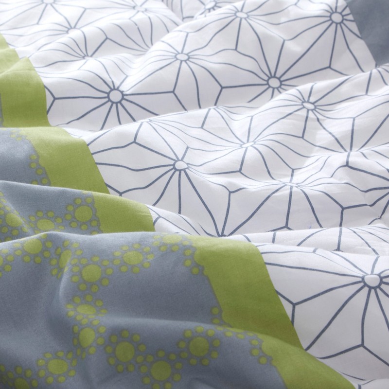 Serene Comforter Set: 1 Comforter + 2 Pillow Shams 100% Cotton Shell gallery