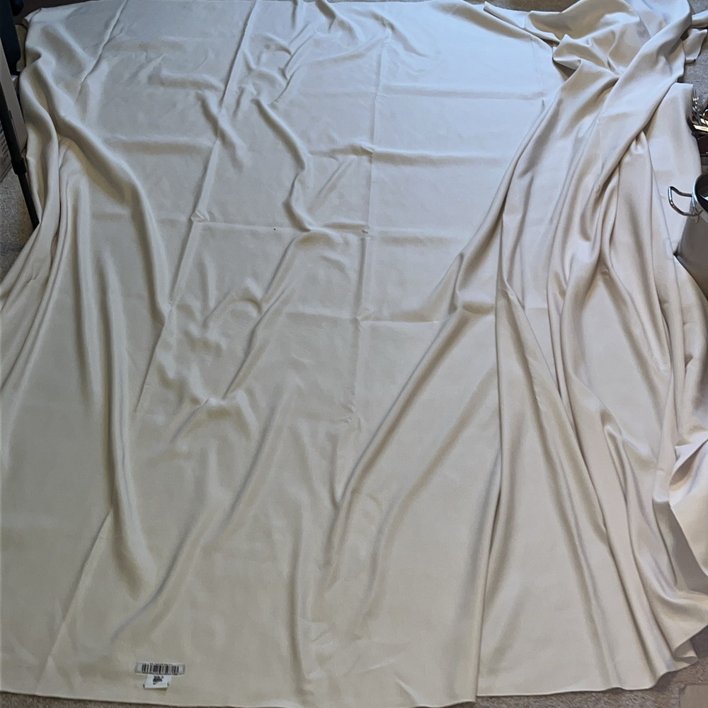 BBJ Linens Nylon Professional Tablecloth 108” X 156” (9’x13’) In Off-White