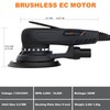MAXXT Random Orbital Sander Brushless 350W Variable Speed 150mm (6") 2.5MM Orbit gallery