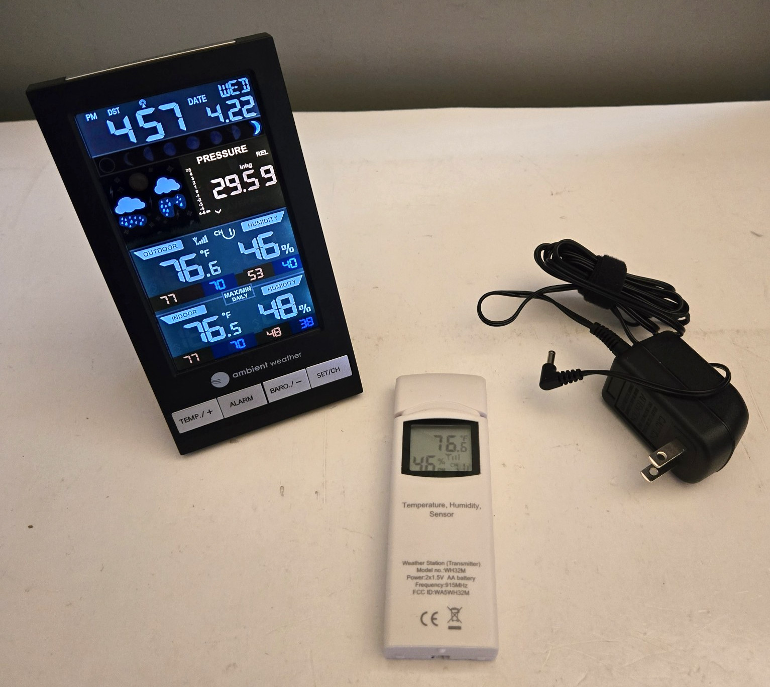 Ambient Weather WS-2801A Advanced Wireless Weather Station Forecast - Tested gallery